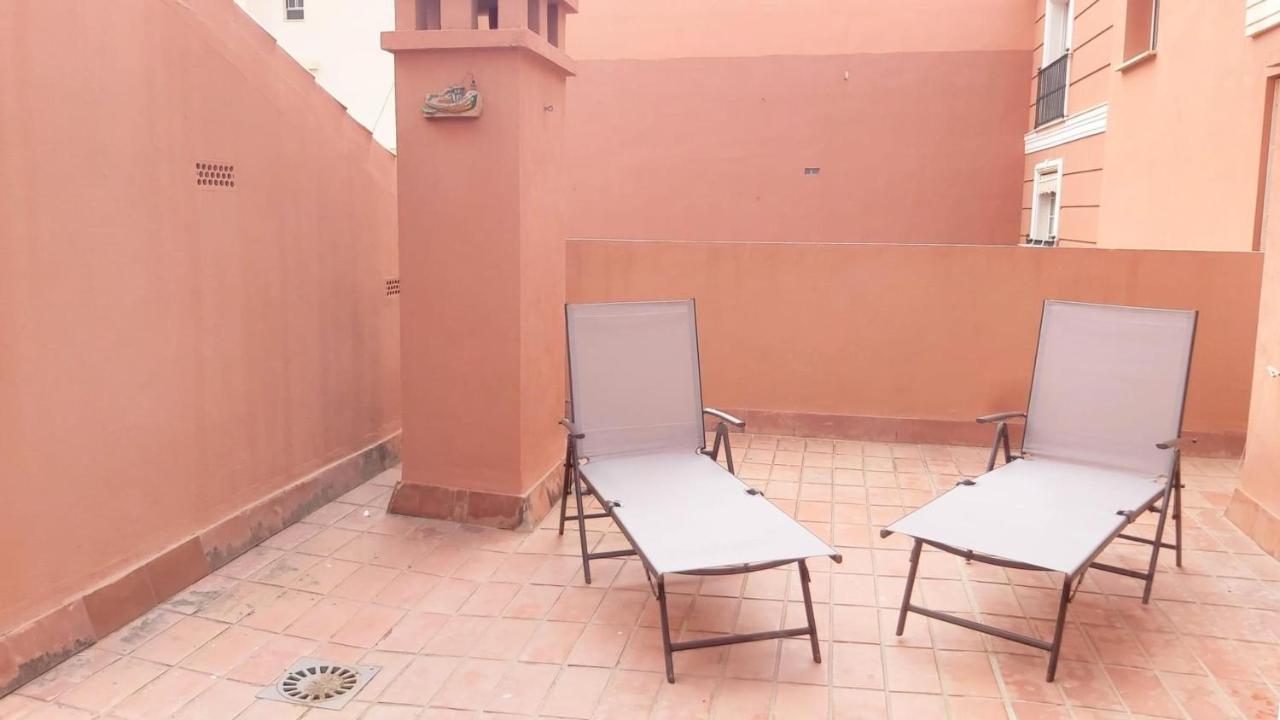 Del Parque Flats Malagueta Beach Малага Экстерьер фото
